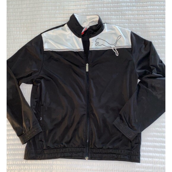 Puma track Jacket black/white XL - Picture 1 of 7